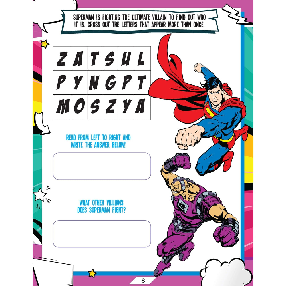 Superman Activity and Colouring  Book