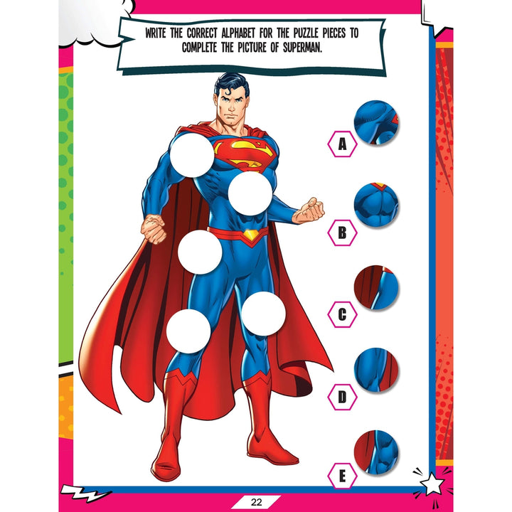 Superman Activity and Colouring  Book