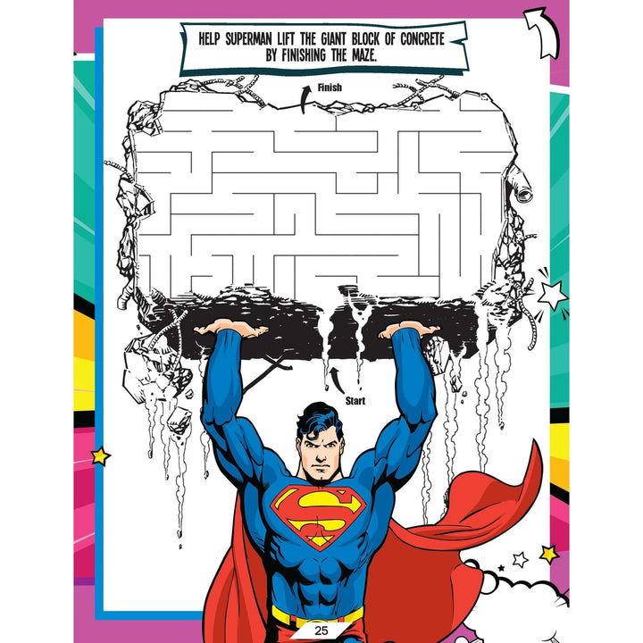 Superman Activity and Colouring  Book