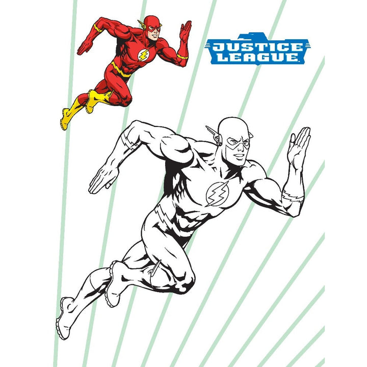 Justice League Copy Colouring Book