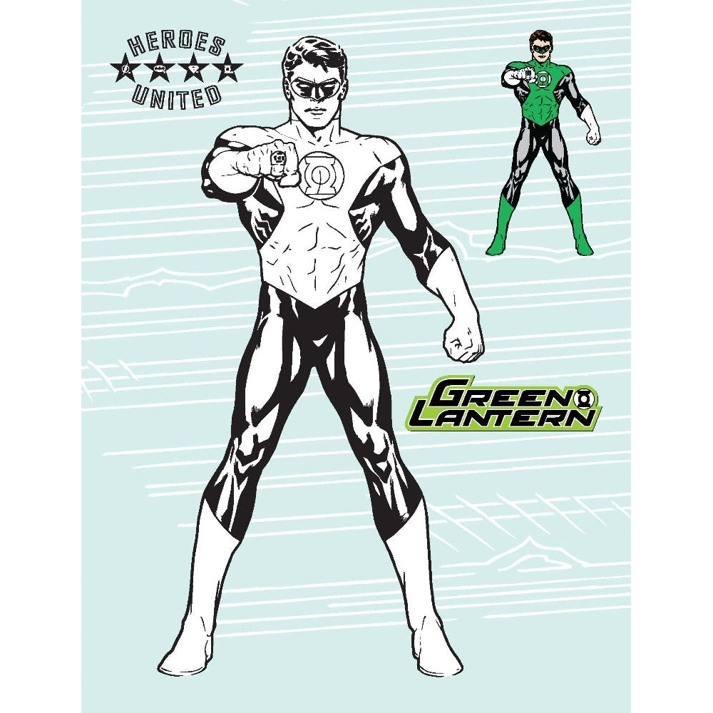 Justice League Copy Colouring Book