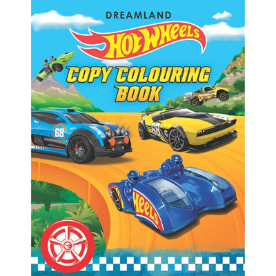 Hot Wheels Copy Colouring Book