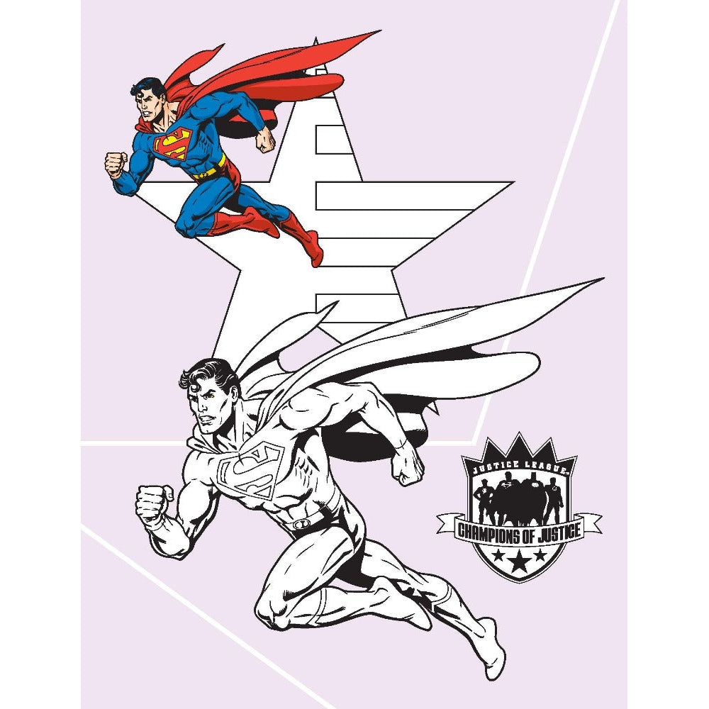 Justice League Copy Colouring Book