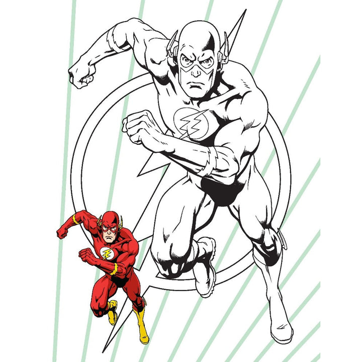 Justice League Copy Colouring Book