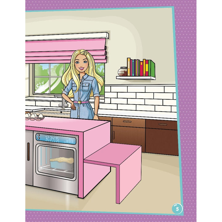 Barbie Dreamhouse Adventures -Dream House Decorate with Stickers Book