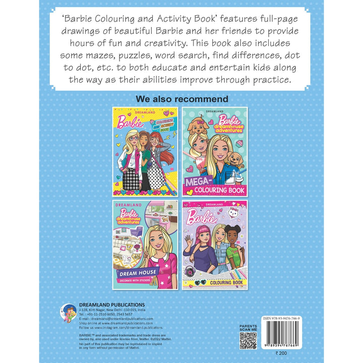 Barbie Colouring and Activity Book