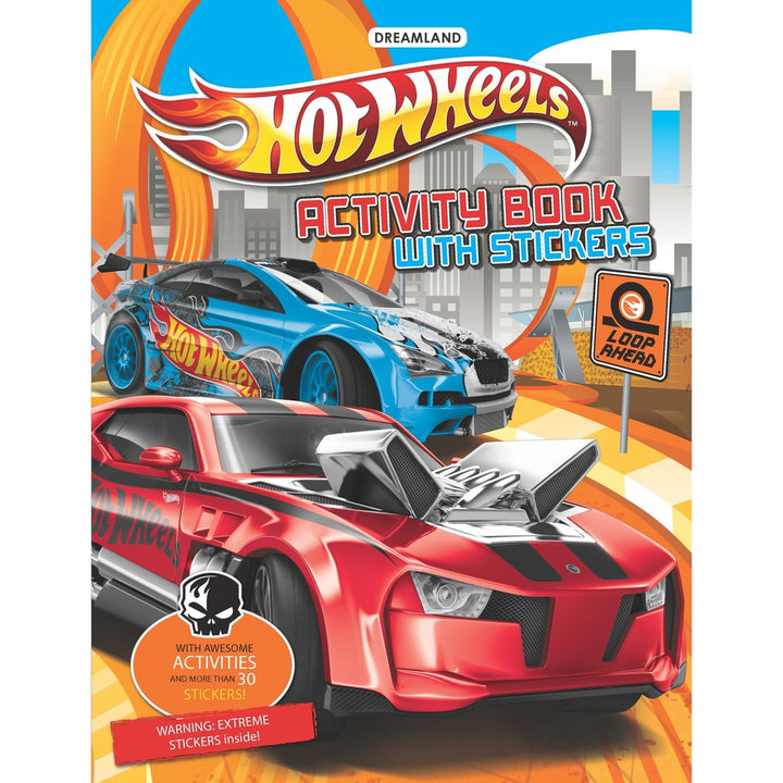 Hot Wheels Activity Book with Stickers