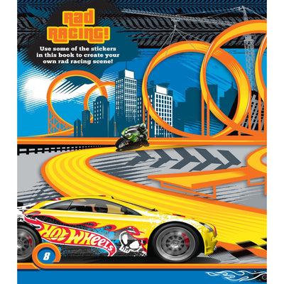 Hot Wheels Activity Book with Stickers