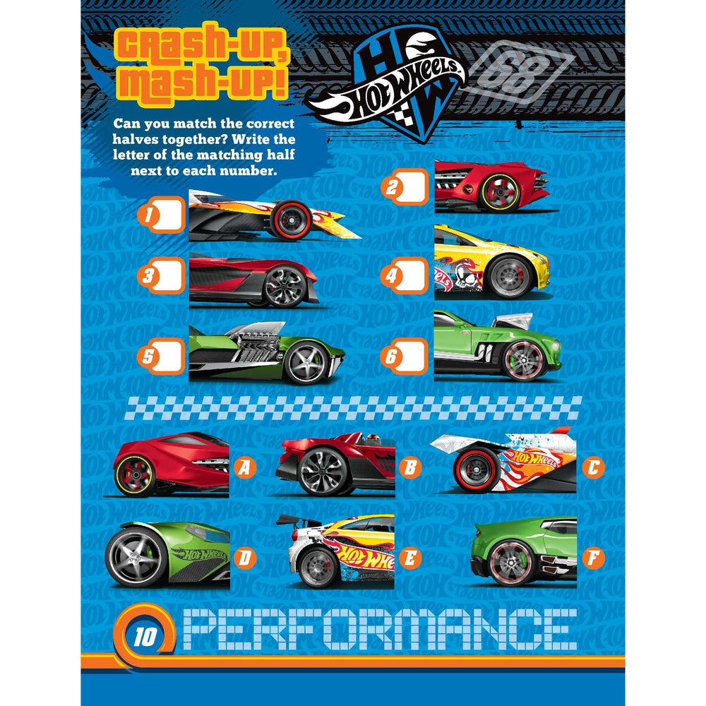 Hot Wheels Activity Book with Stickers