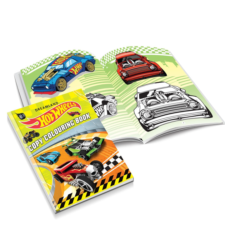 Hot Wheels Colouring and Activity Books Pack ( A Pack of 4 Books)