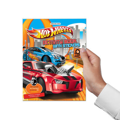 Hot Wheels Colouring and Activity Books Pack ( A Pack of 4 Books)