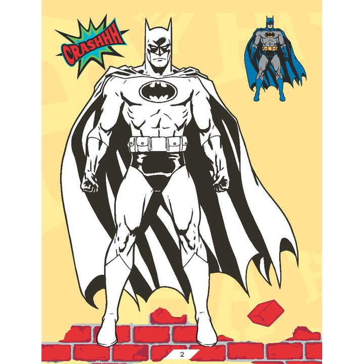 Batman Copy Colouring Book