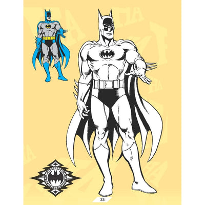 Batman Copy Colouring Book