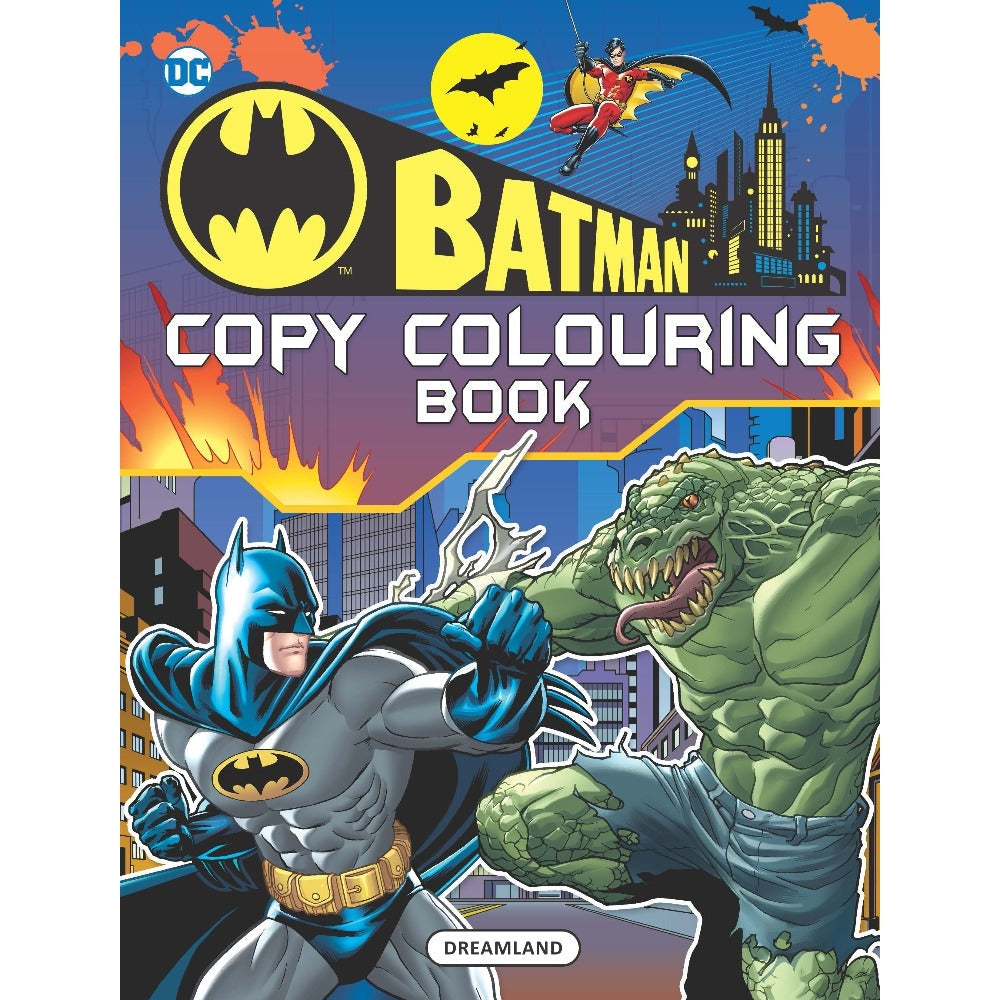 Batman Copy Colouring Book