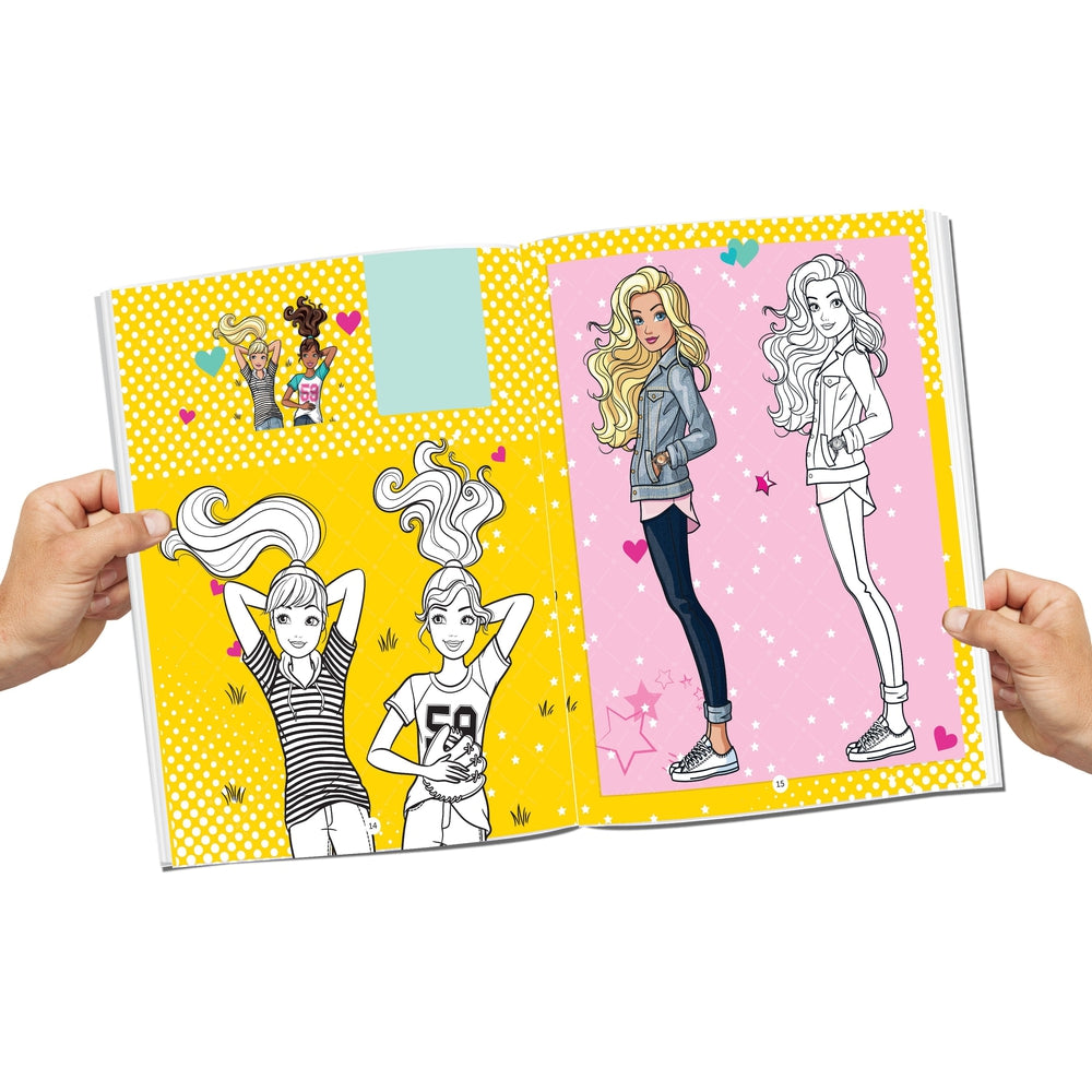 Dreamland Publications Barbie Copy Colouring Books Pack (A Pack of 6 Books)