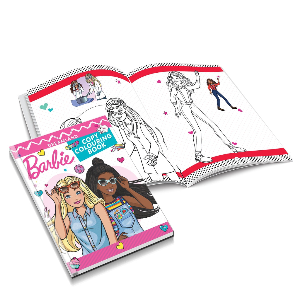 Barbie Copy Colouring Books Pack (A Pack of 6 Books)
