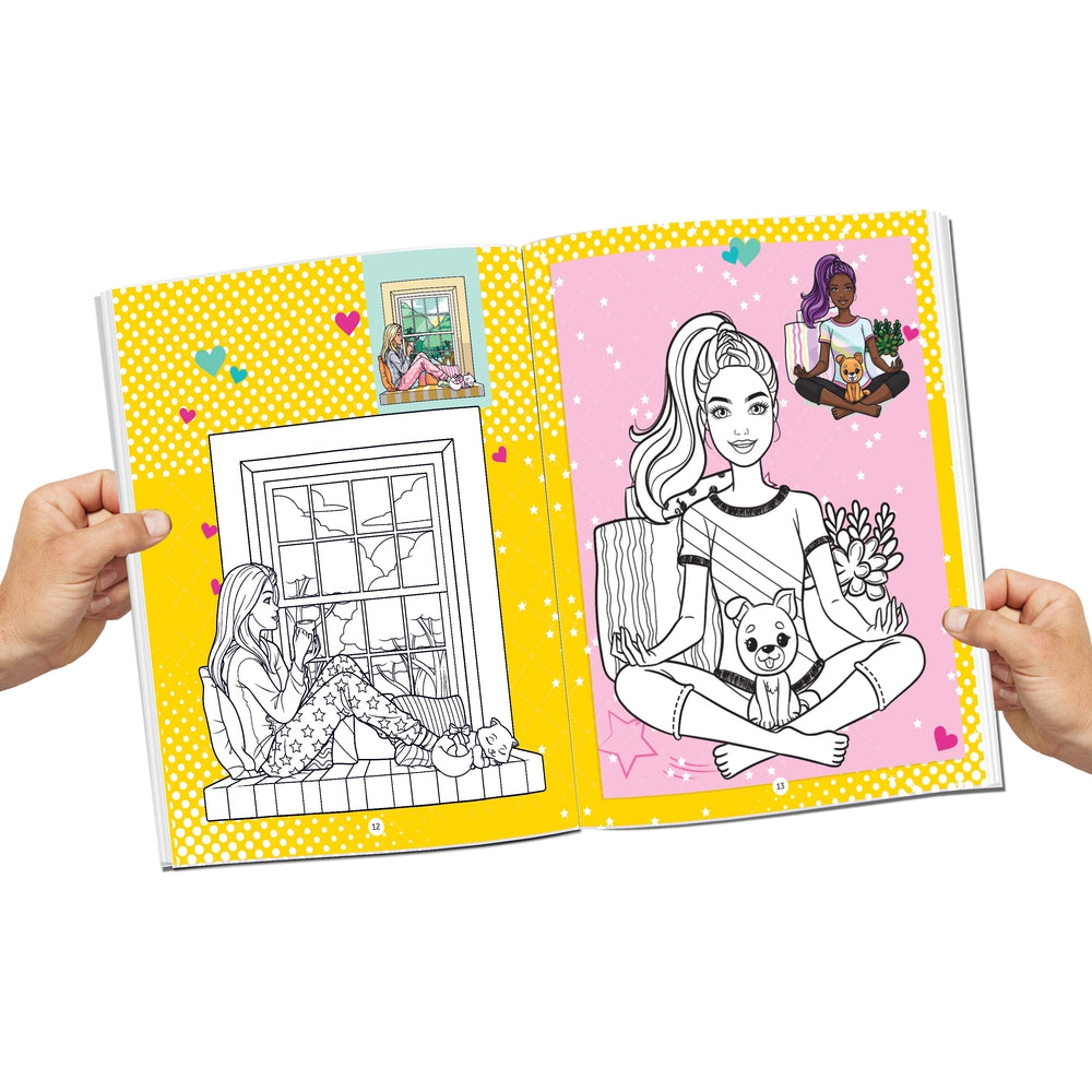 Dreamland Publications Barbie Copy Colouring Books Pack (A Pack of 6 Books)