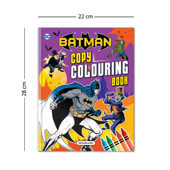 Batman Copy Colouring and Activity Books Pack (A Pack of 5 Books)