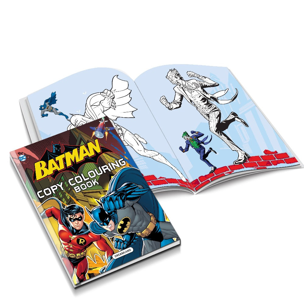 Batman Copy Colouring and Activity Books Pack (A Pack of 5 Books)