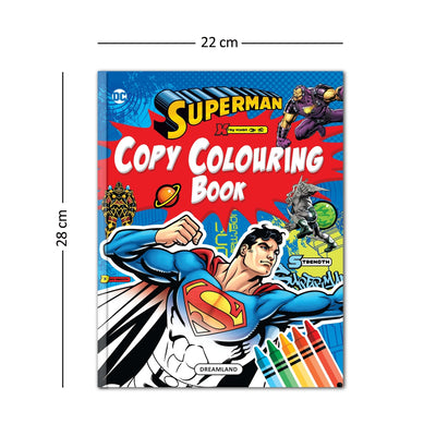 Superman Copy Colouring and Activity Books Pack (A Pack of 5 Books)