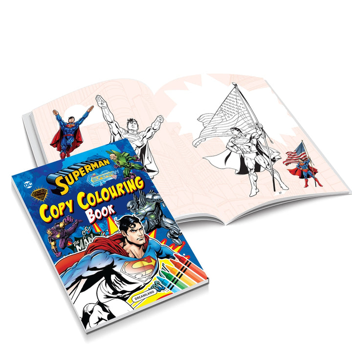 Superman Copy Colouring and Activity Books Pack (A Pack of 5 Books)