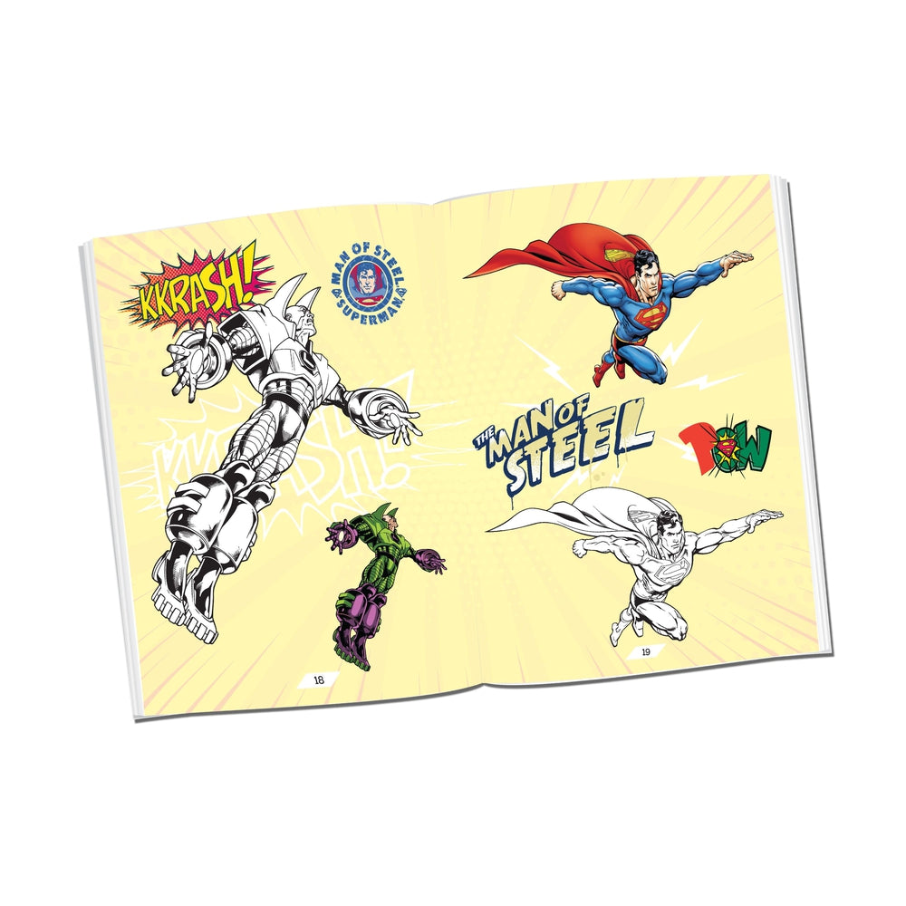 Superman Copy Colouring and Activity Books Pack (A Pack of 5 Books)