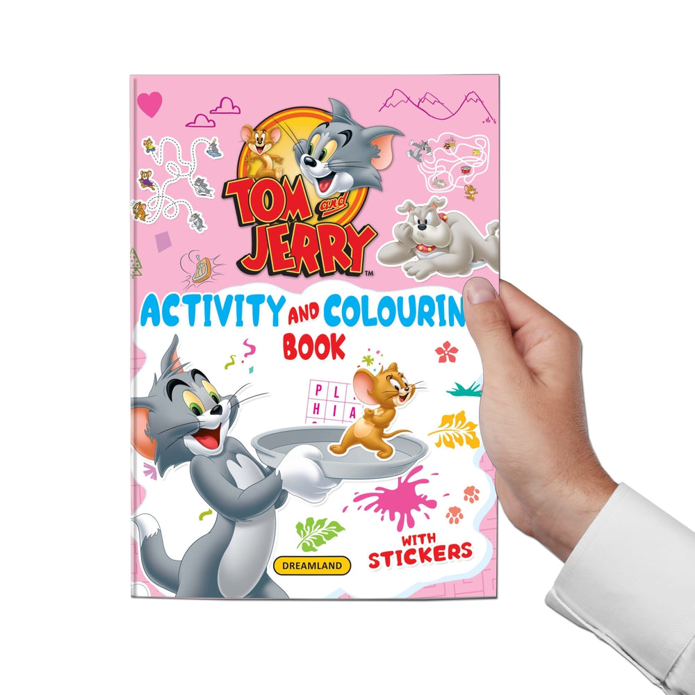 Tom and Jerry Copy Colouring and Activity Books Pack ( A Pack of 3 Books)