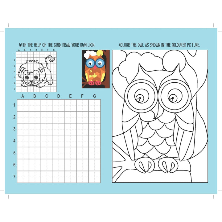 Fun with Animals Activity & Colouring : Children Interactive & Activity Book