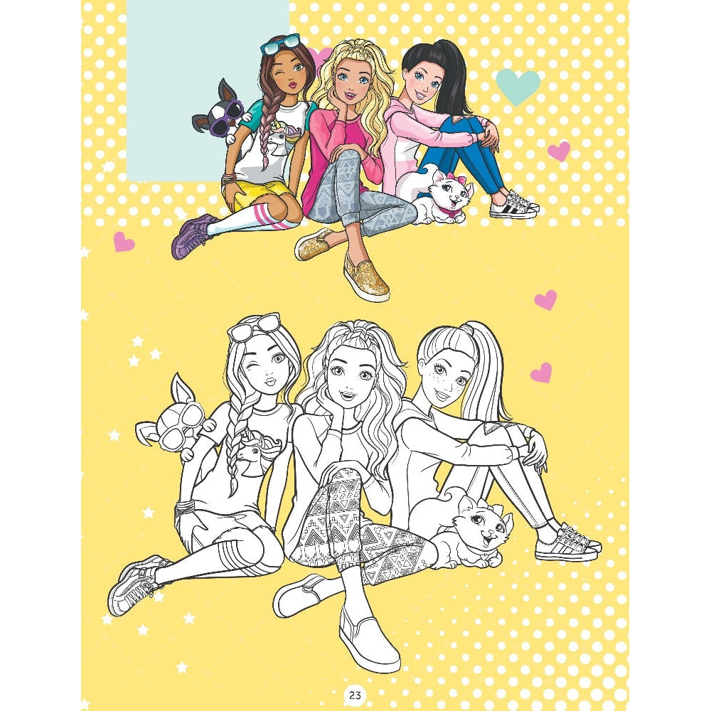 Barbie Copy Colouring Book 5