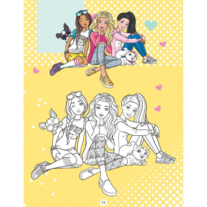 Barbie Copy Colouring Book 5