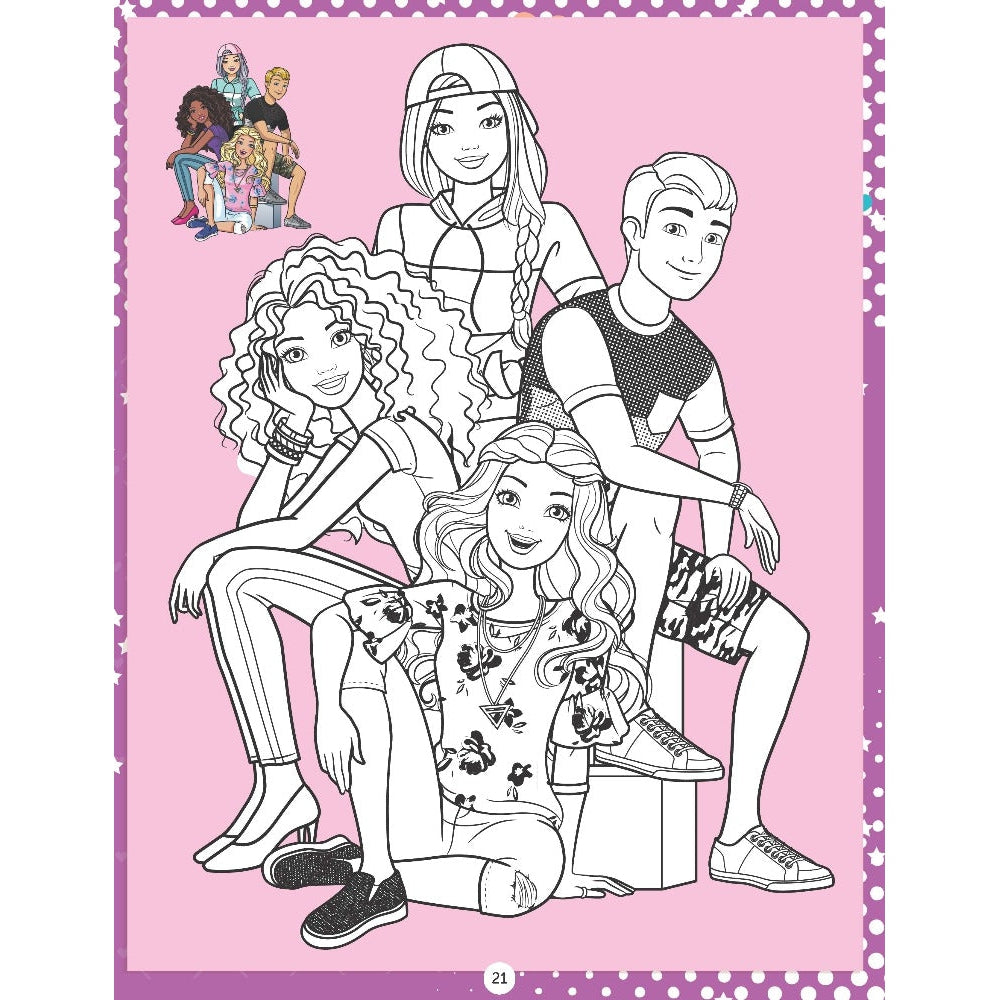 Barbie Copy Colouring Book 5