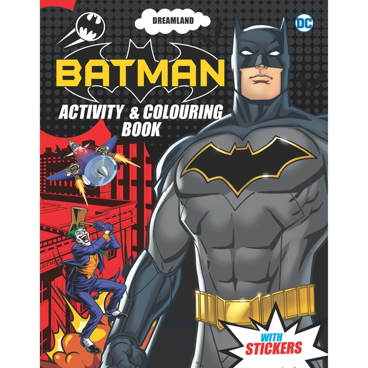 Batman Activity and Colouring Book