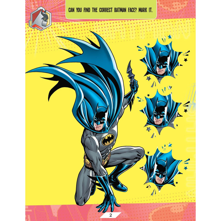 Batman Activity and Colouring Book