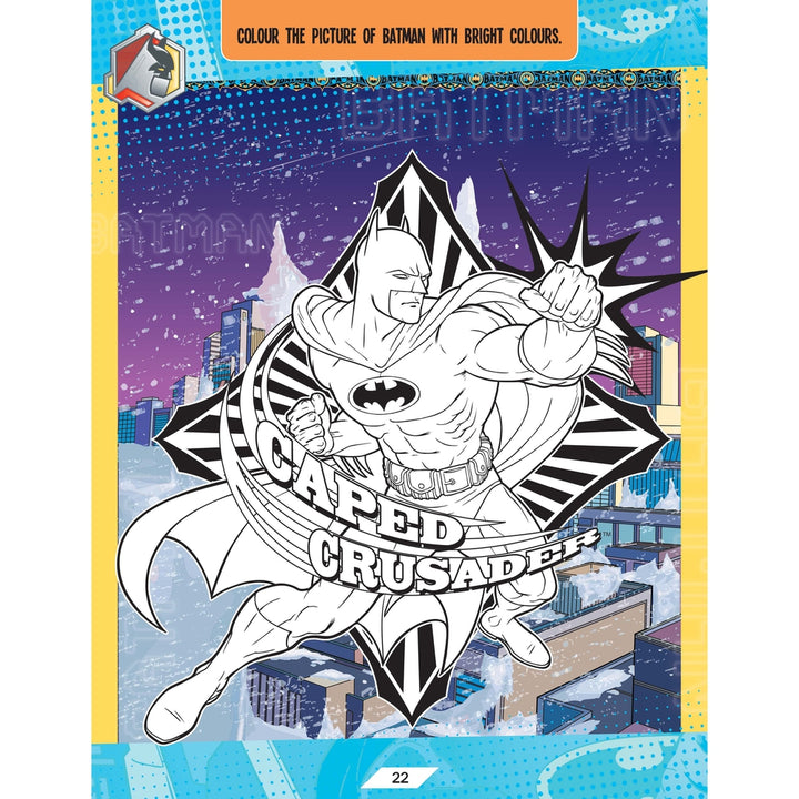 Batman Activity and Colouring Book