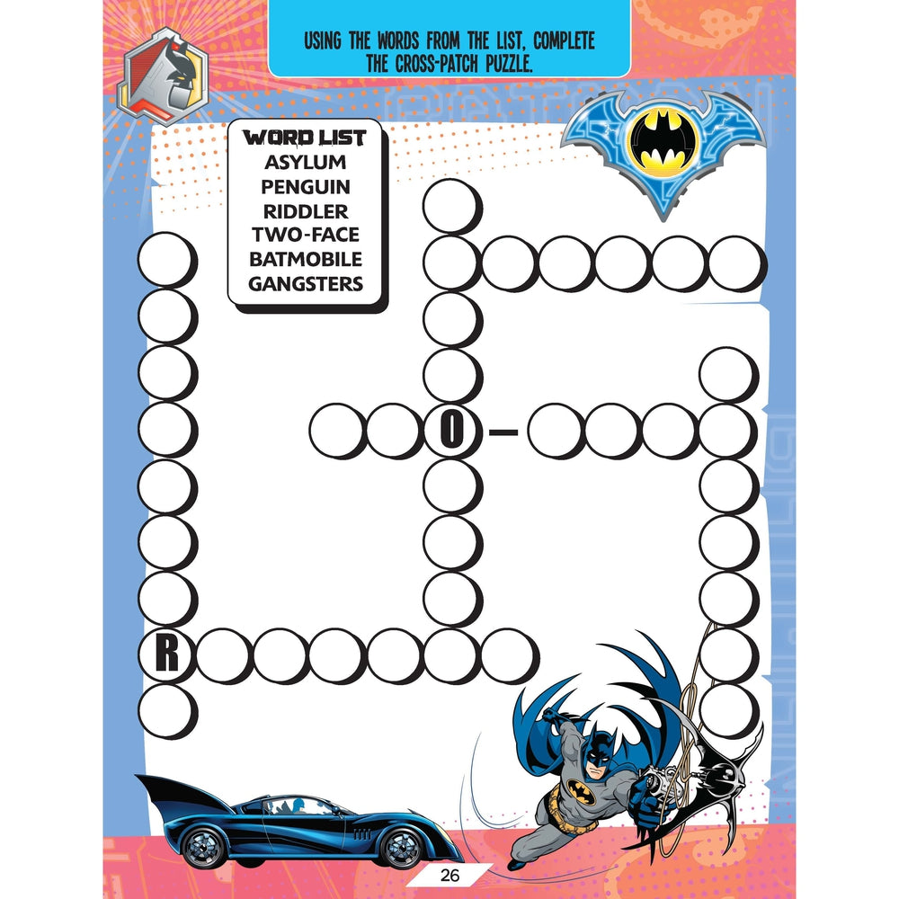 Batman Activity and Colouring Book