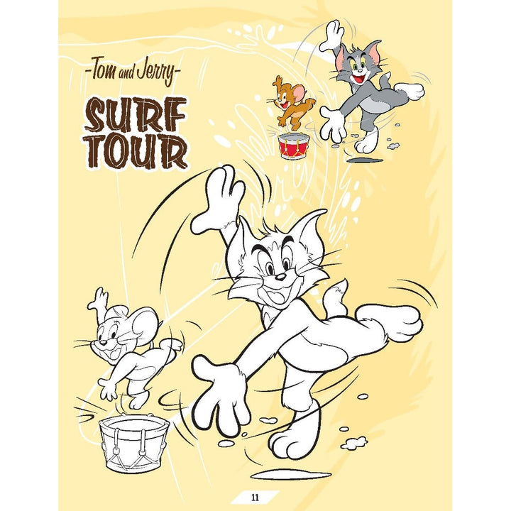 Tom and Jerry Copy Colouring Book