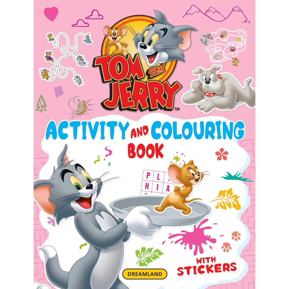 Tom and Jerry Activity and Colouring Book