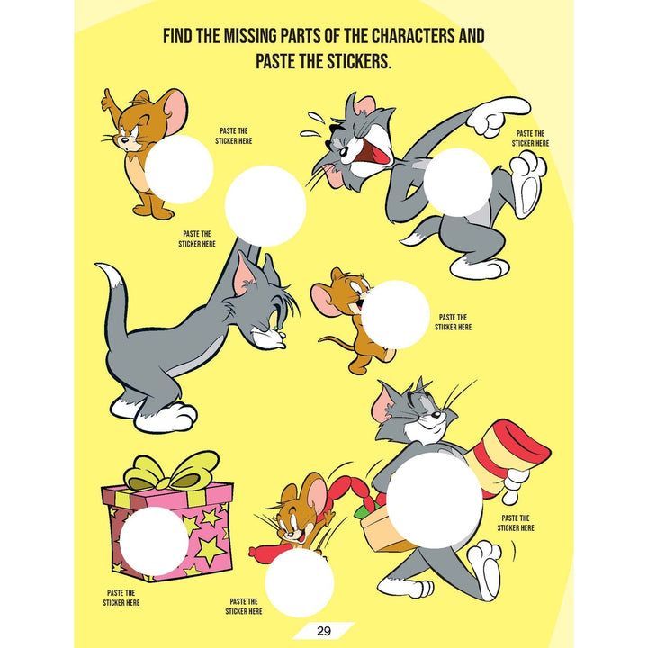 Tom and Jerry Activity and Colouring Book