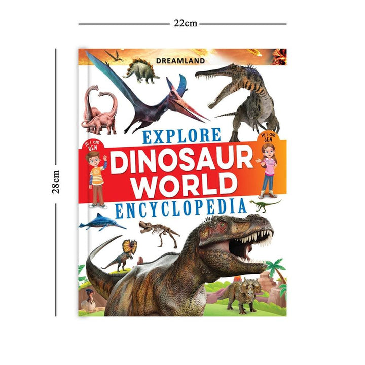 Dreamland Publications Explore Dinosaur World Encyclopedia