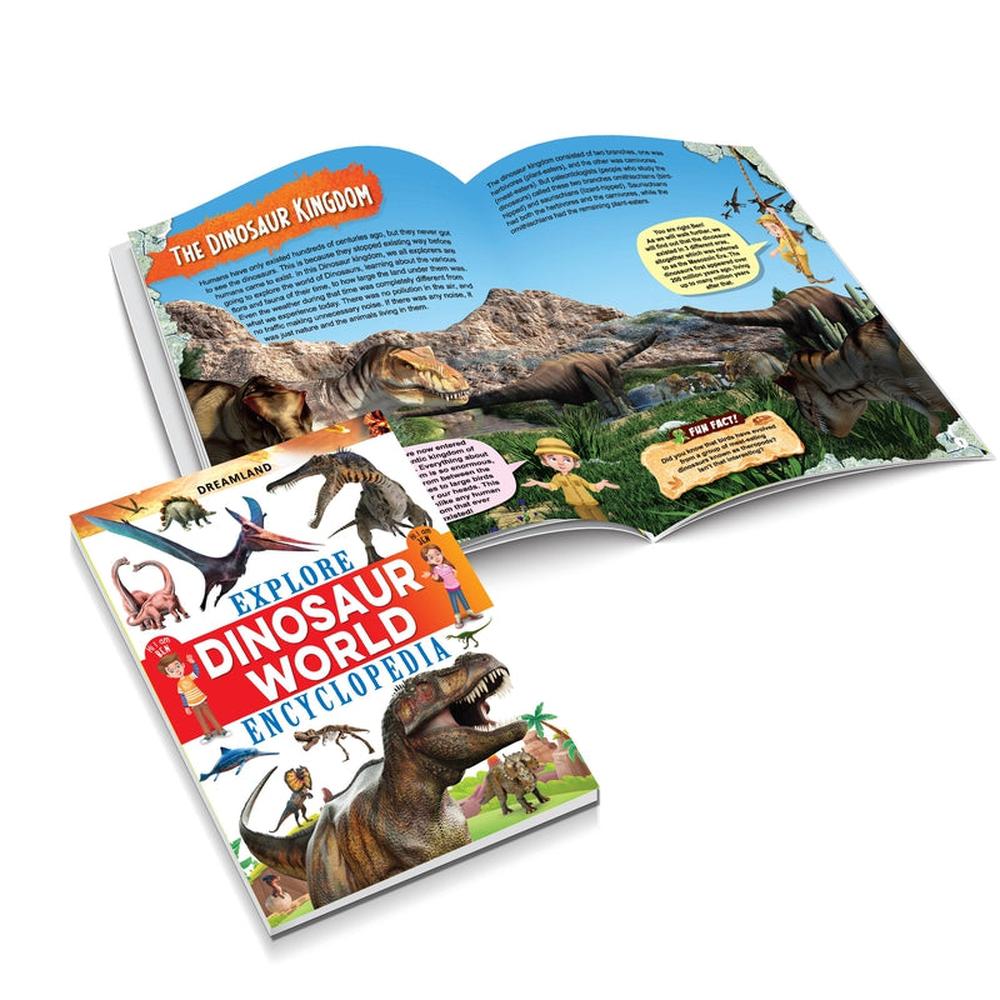 Dreamland Publications Explore Dinosaur World Encyclopedia
