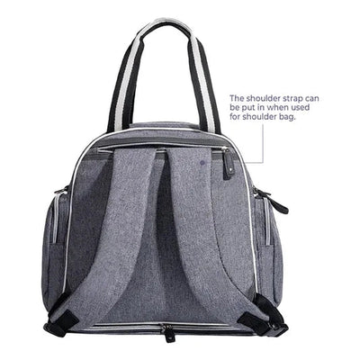 Signature Maternity Diaper Bag - Grey