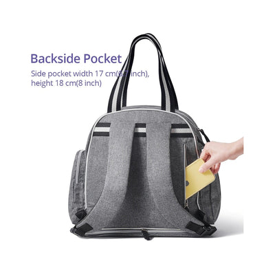 Signature Maternity Diaper Bag - Grey