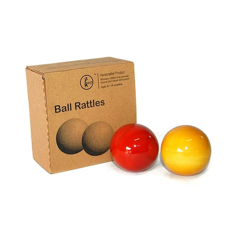 Ball Rattle Set of 2