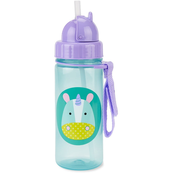 Zoo Straw Bottle Pp-Unicorn