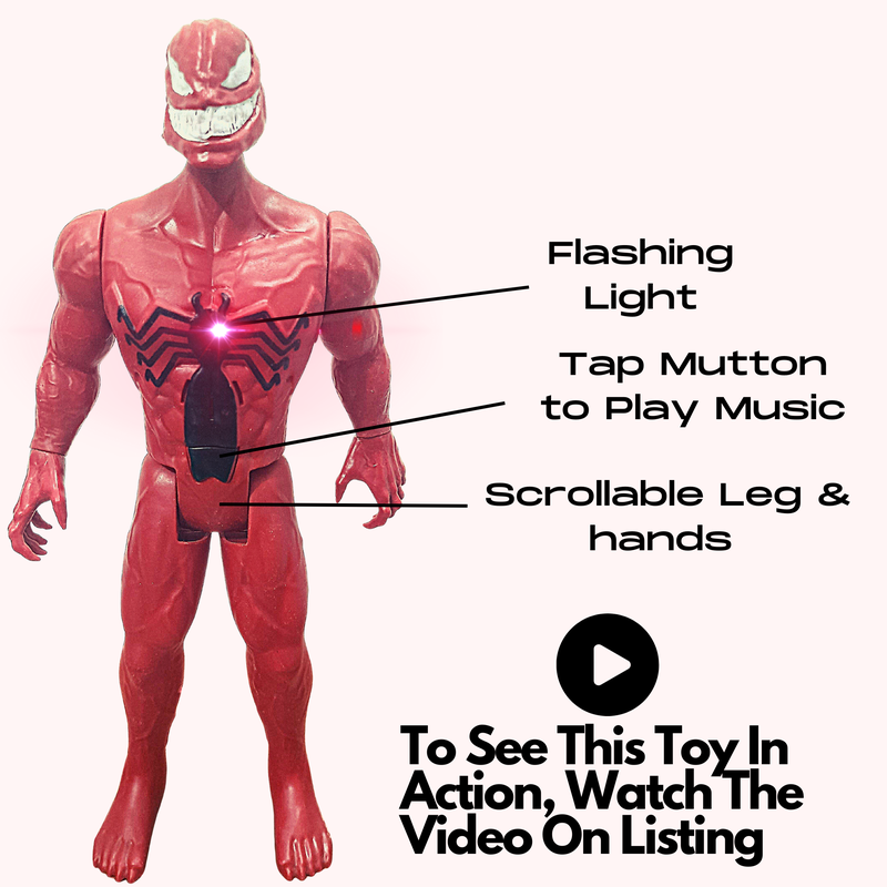 Iron Man Toys | Musical | Lightning | Action Figure | Iron Man (12 Inch)