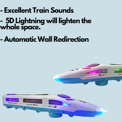 Train Toy with Sound and Light | Big Size (15 Inch)
