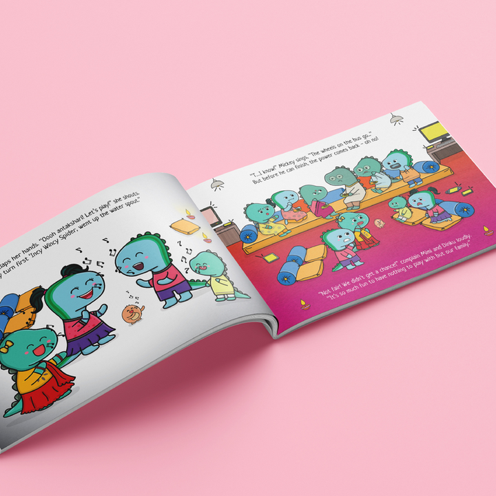 A De-Lightful Diwali Story & Activity Book