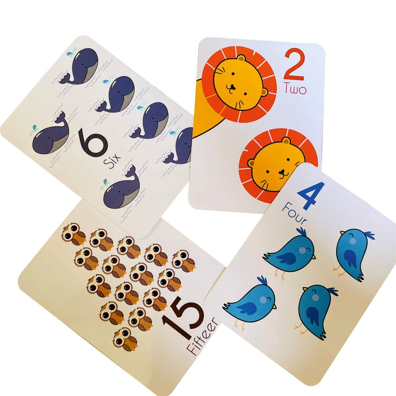 Numbers Flashcards and Counting Activity