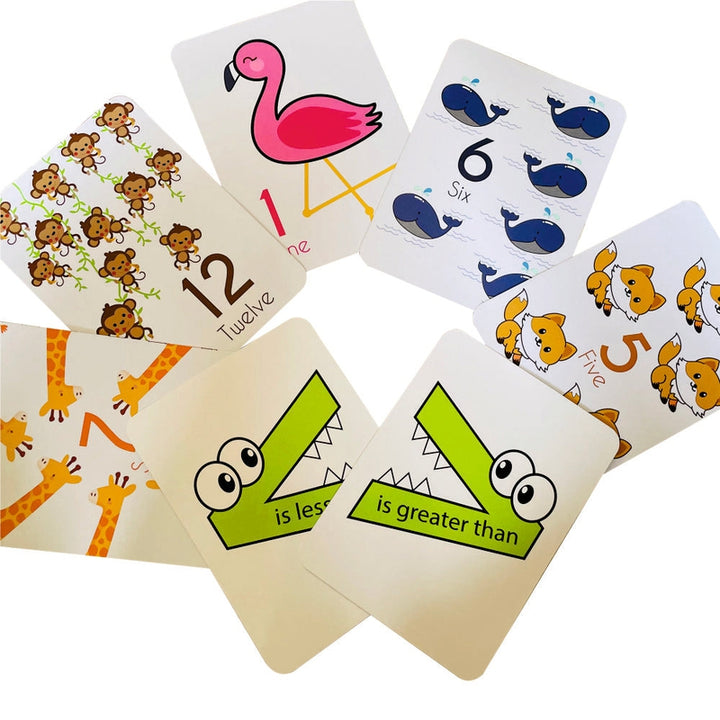 Numbers Flashcards and Counting Activity