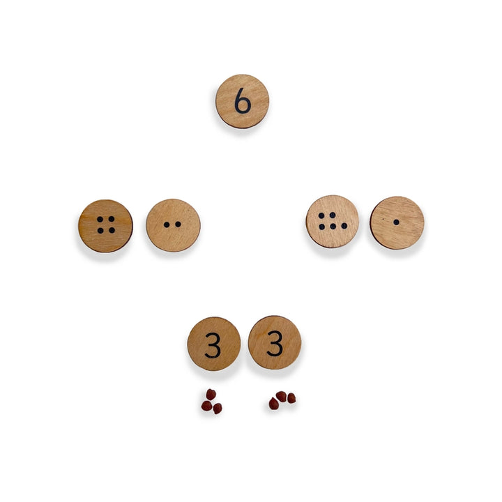 Wooden Number Coins (5-7 Years)